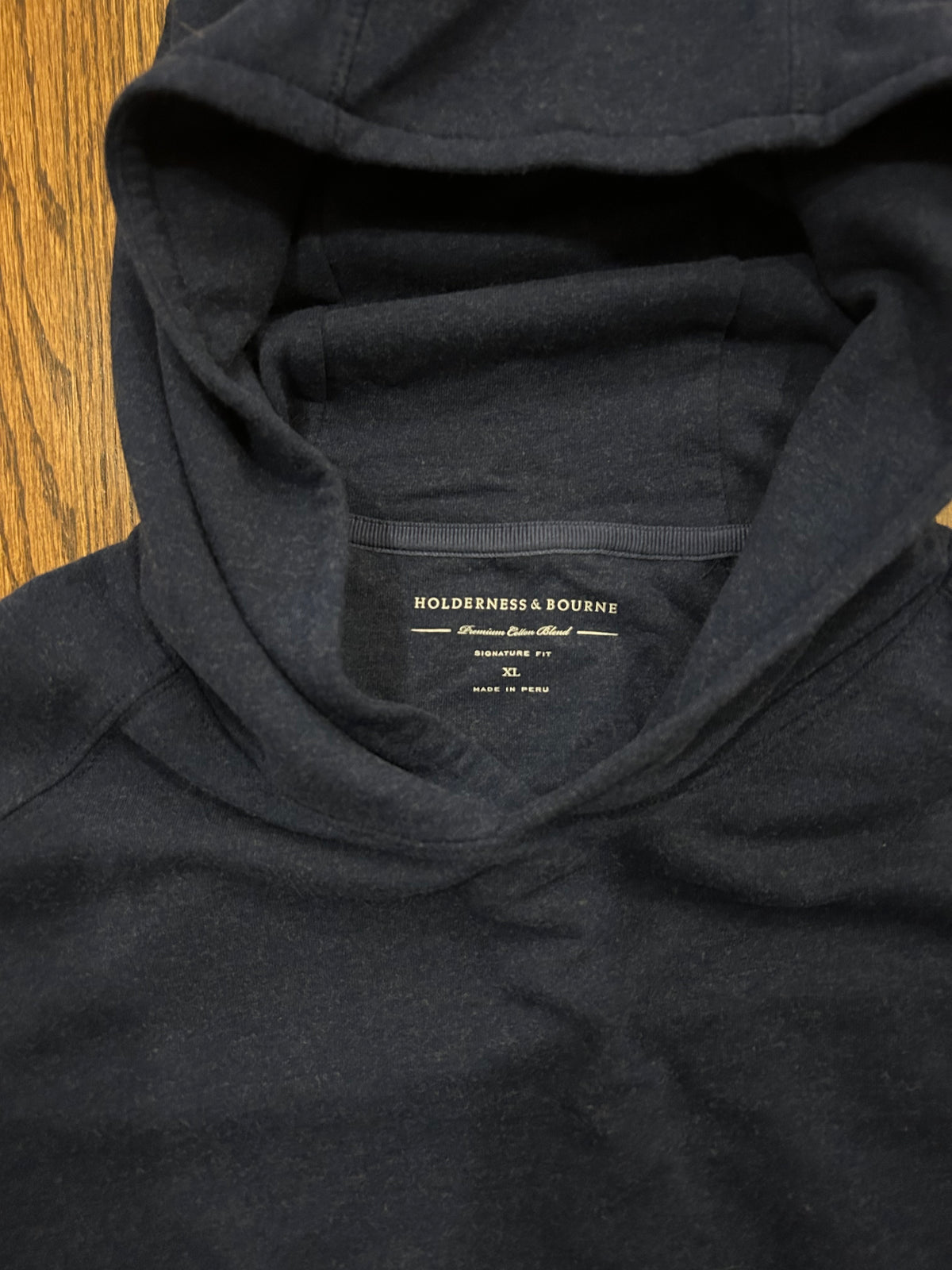 Holderness & Bourne Pine Tree Golf Club Florida Blue Golf Hoodie XL Men