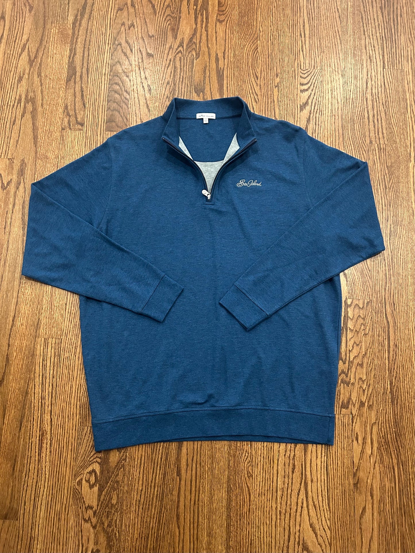 Men’s 2XLT Peter Millar Sea Island Golf Quarter Zip Georgia