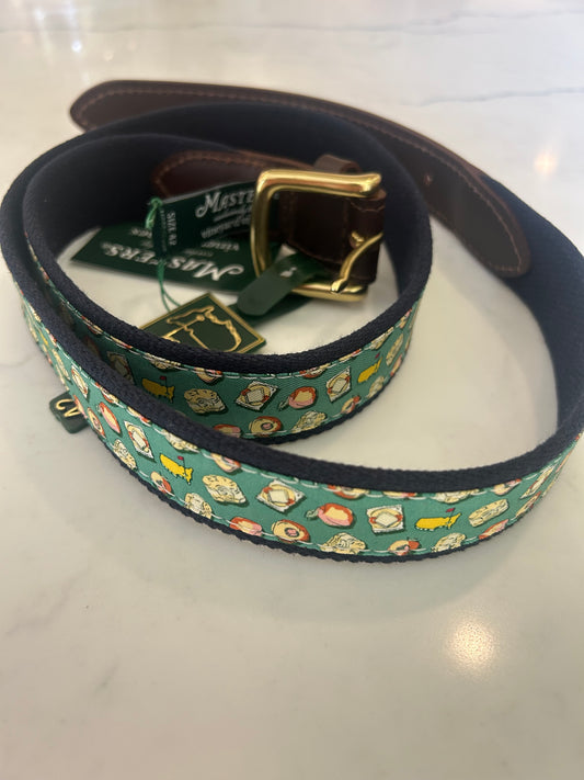 Men’s Size 42 Vineyard Vines Masters Concessions Graphic Print Belt