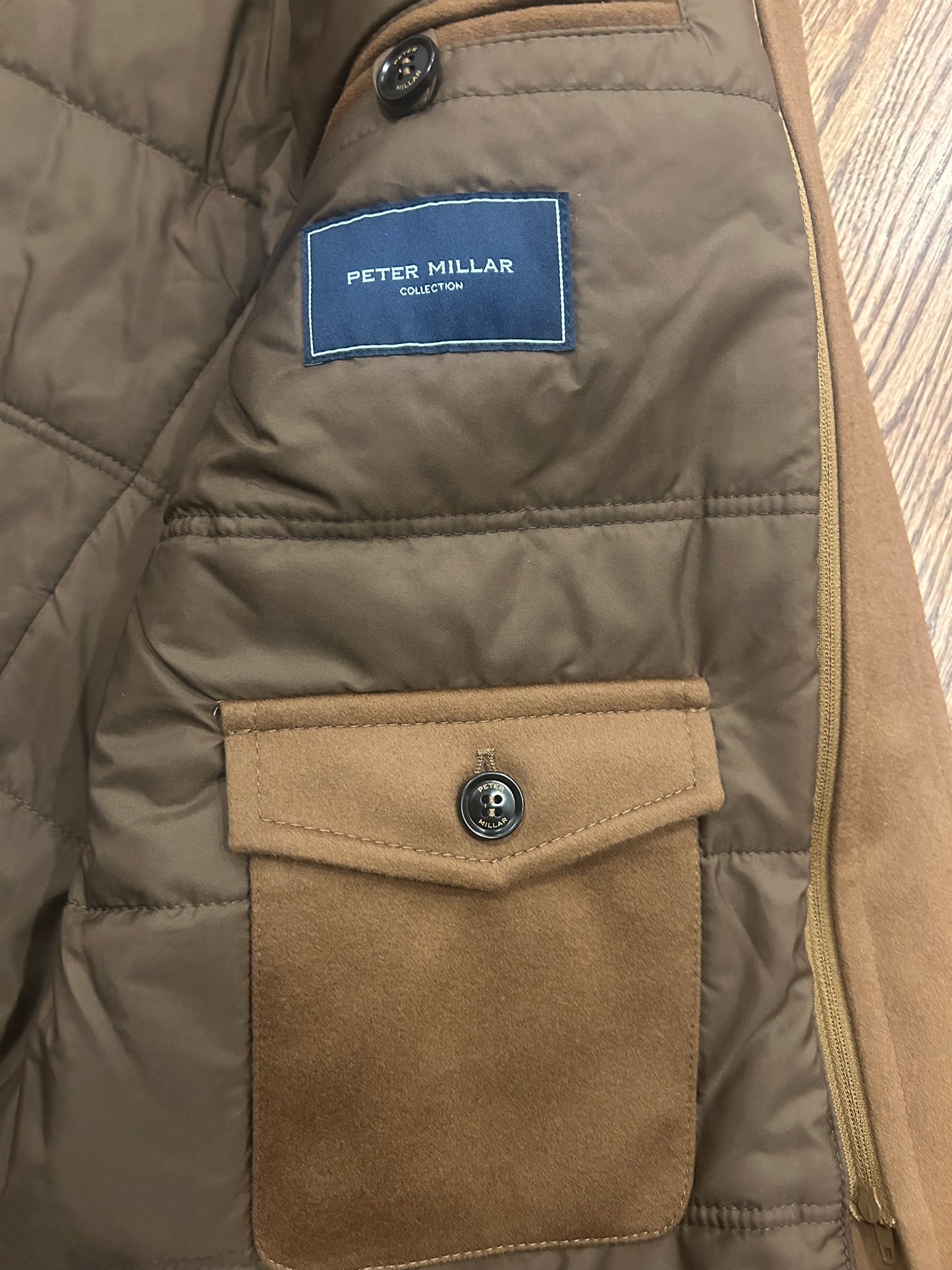 Men’s XL Peter Millar x Loro Piani Storm System Coat
