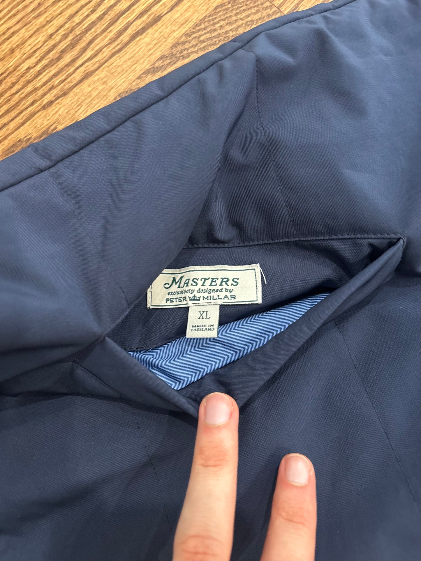 Men’s XL Masters Peter Millar Quilted Vest