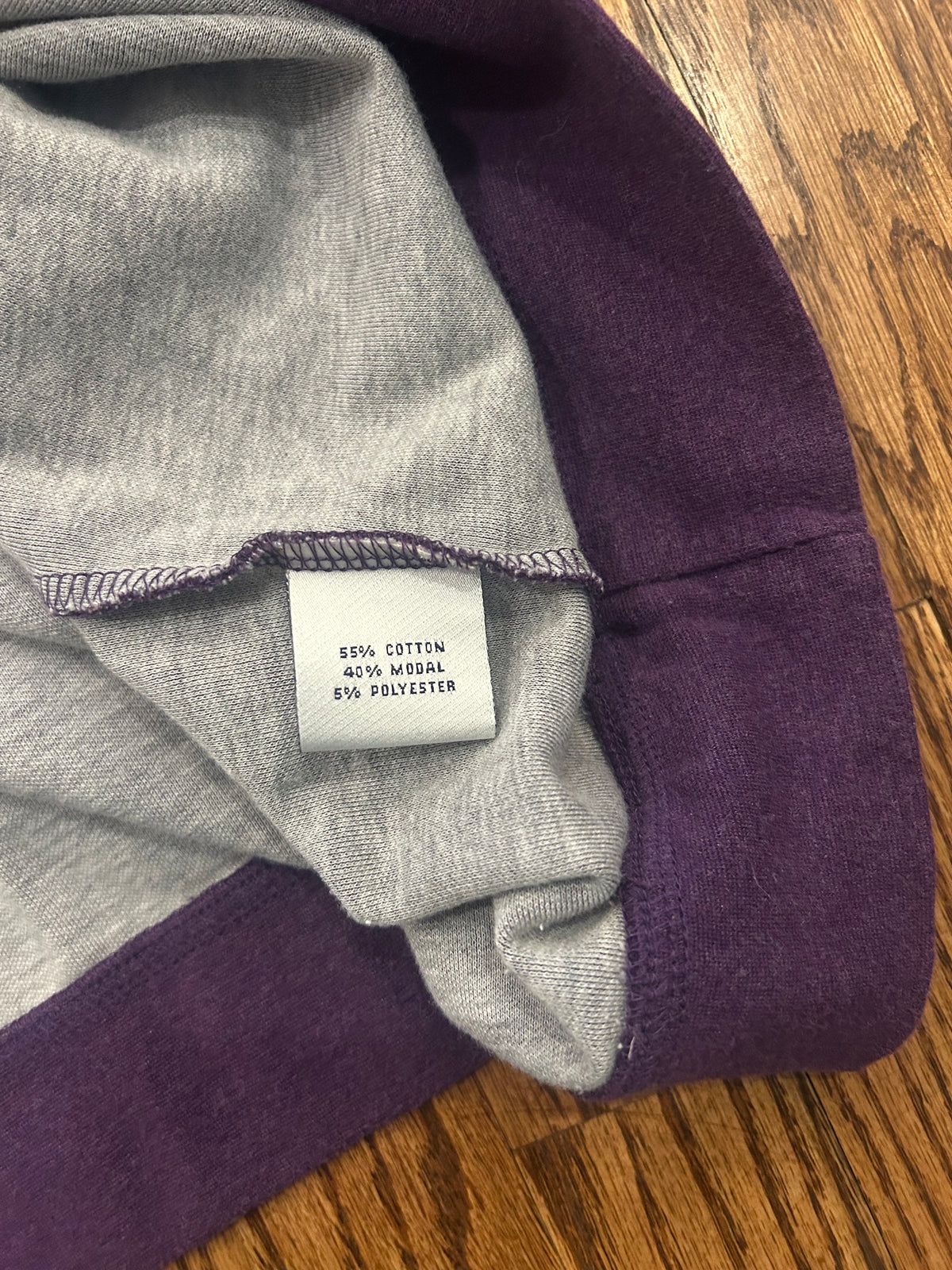 Men’s Large Peter Millar Scotty Cameron Purple Quarter Zip Pullover