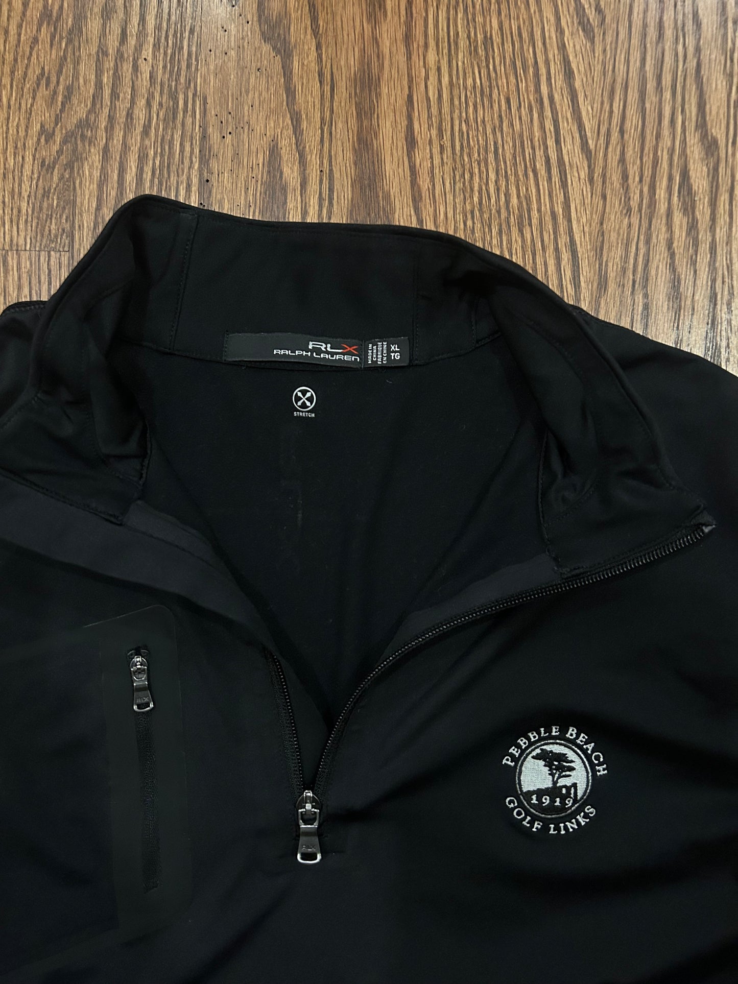 Men’s XL Ralph Lauren RLX Pebble Beach Golf Links Quarter Zip