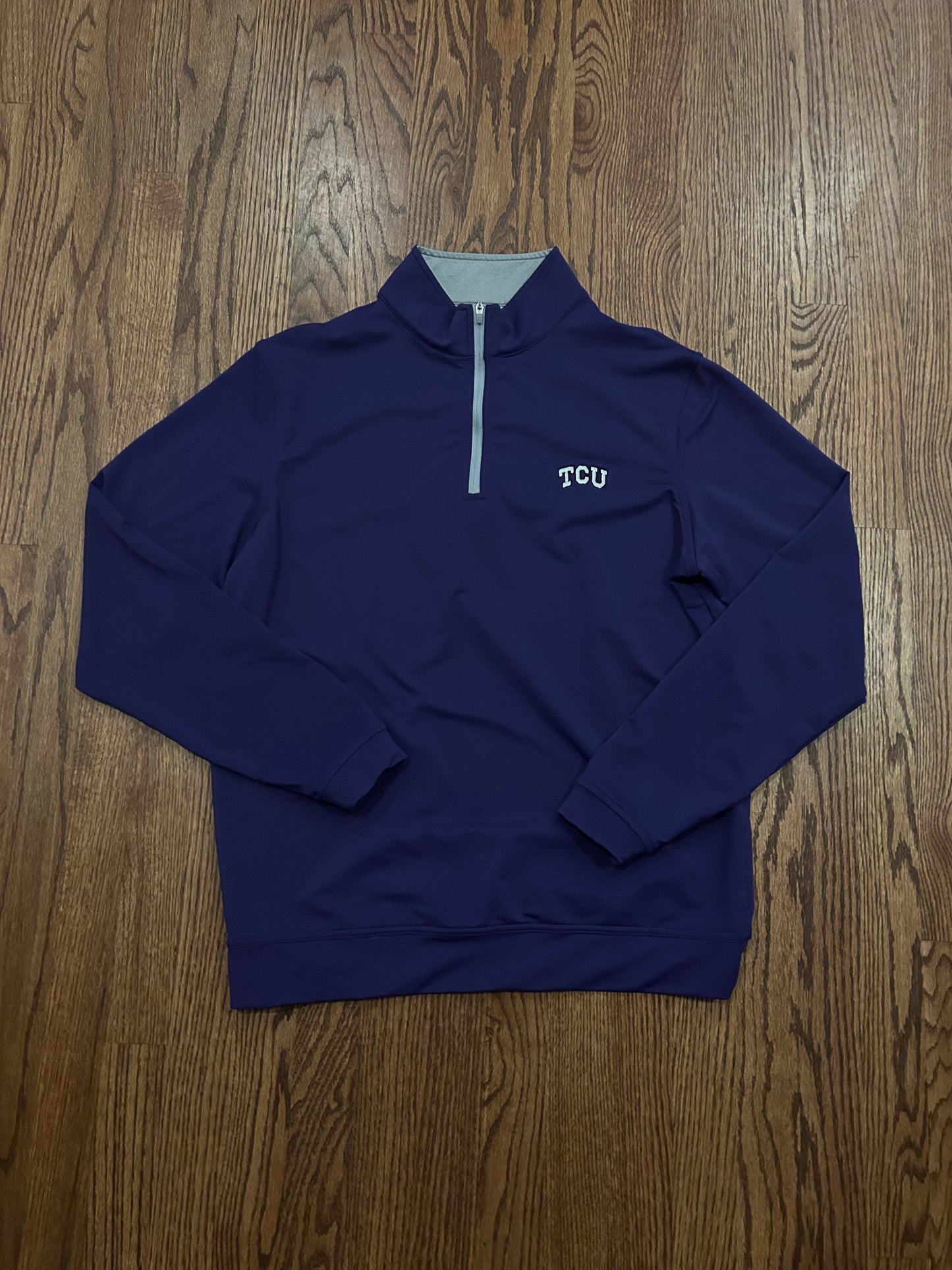 Men’s Medium Peter Millar TCU Horned Frogs Quarter Zip