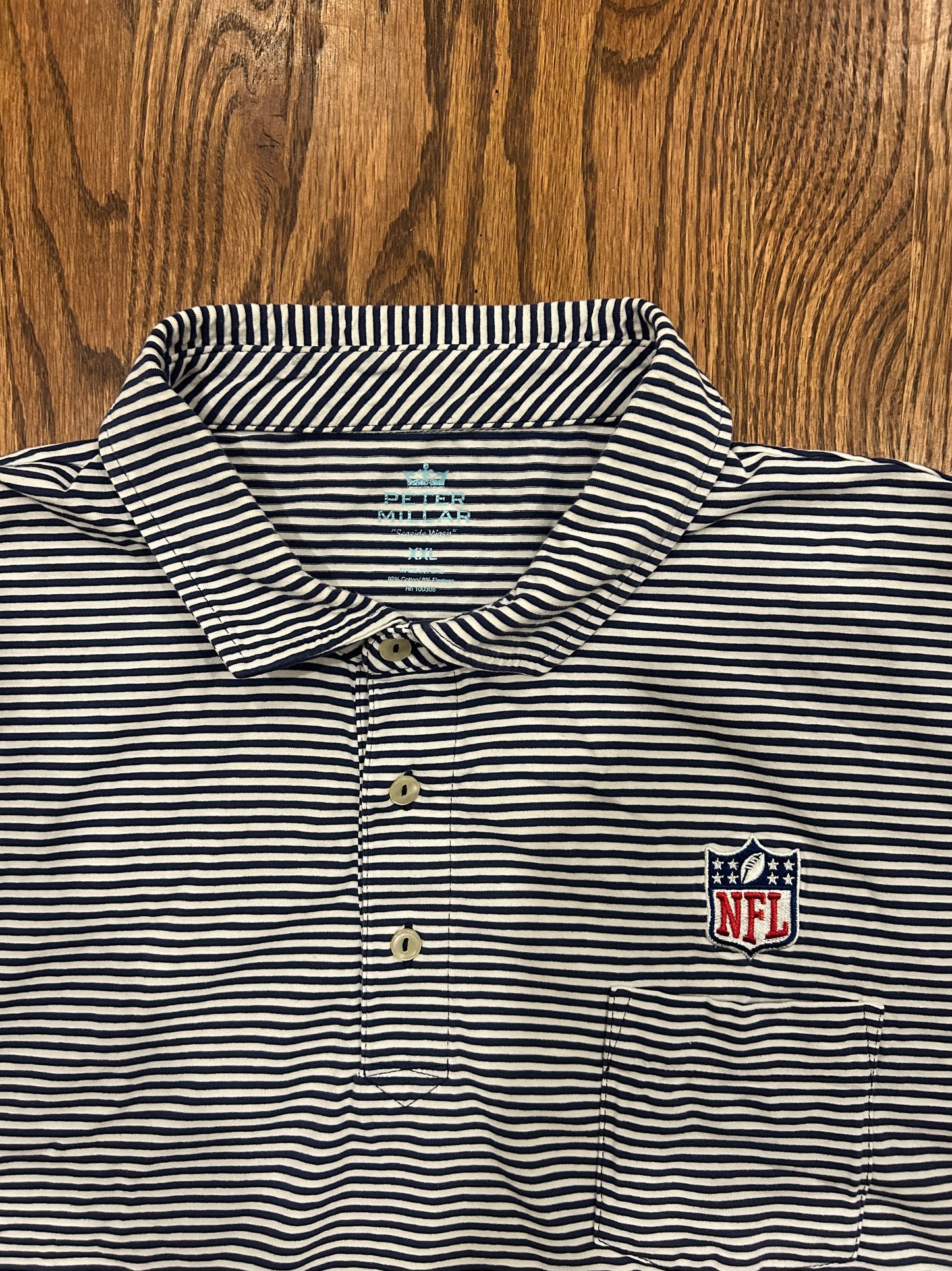 Men’s 2XL Peter Millar NFL Football Polo