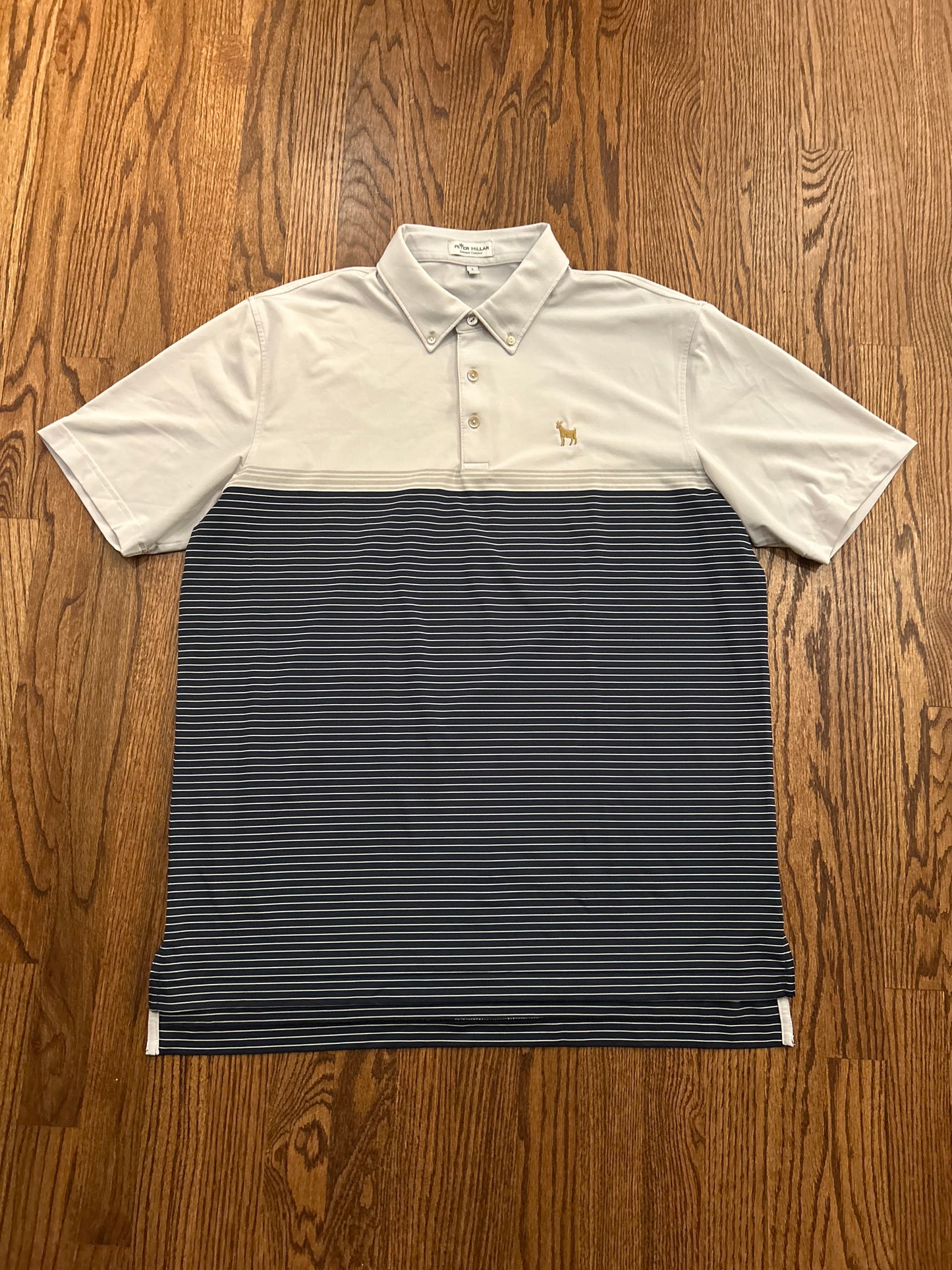 Men’s Large Peter Millar TPC Golden Goat Polo