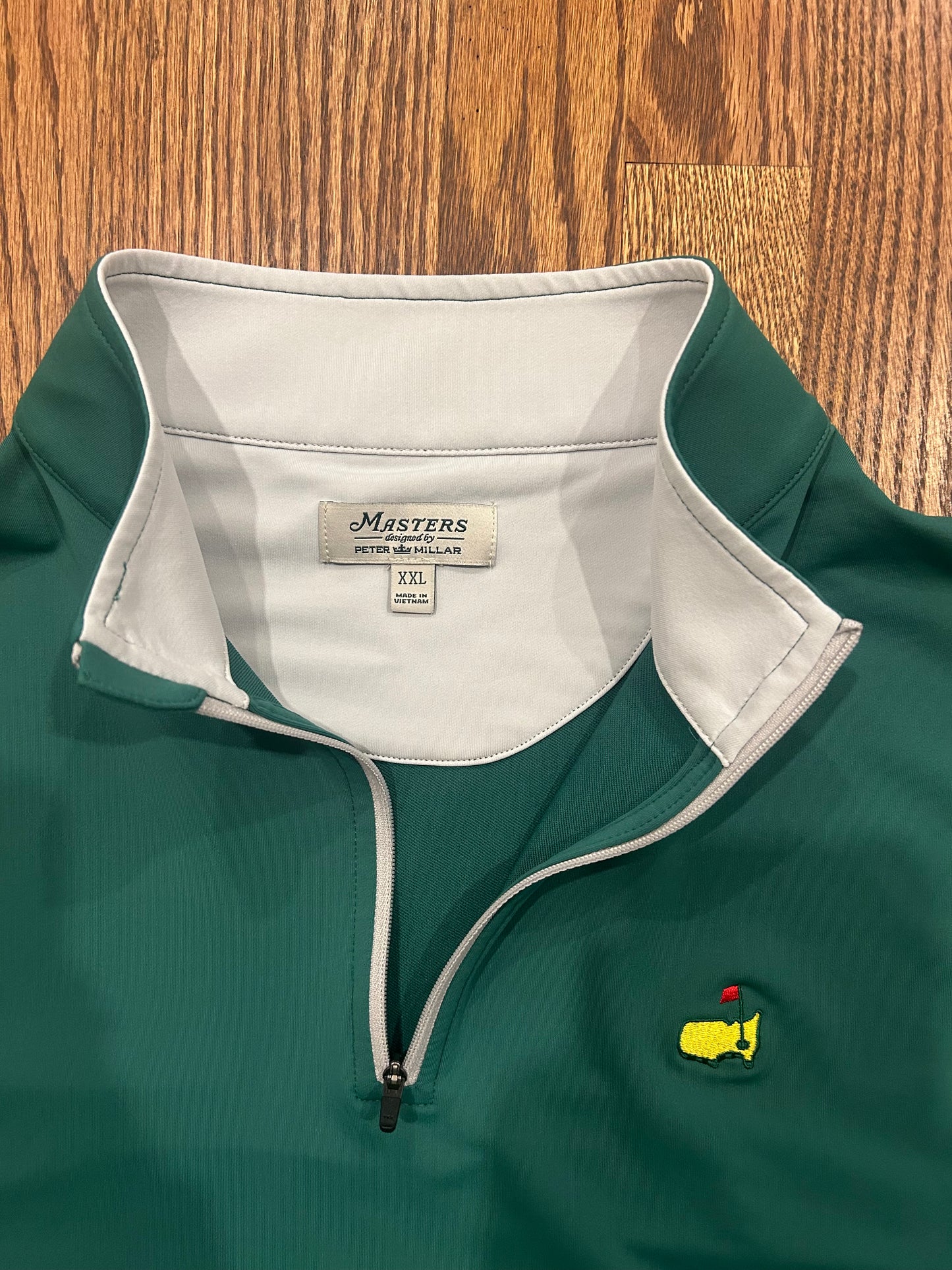 Men’s 2XL Masters Peter Millar Quarter Zip Vest Augusta National Golf