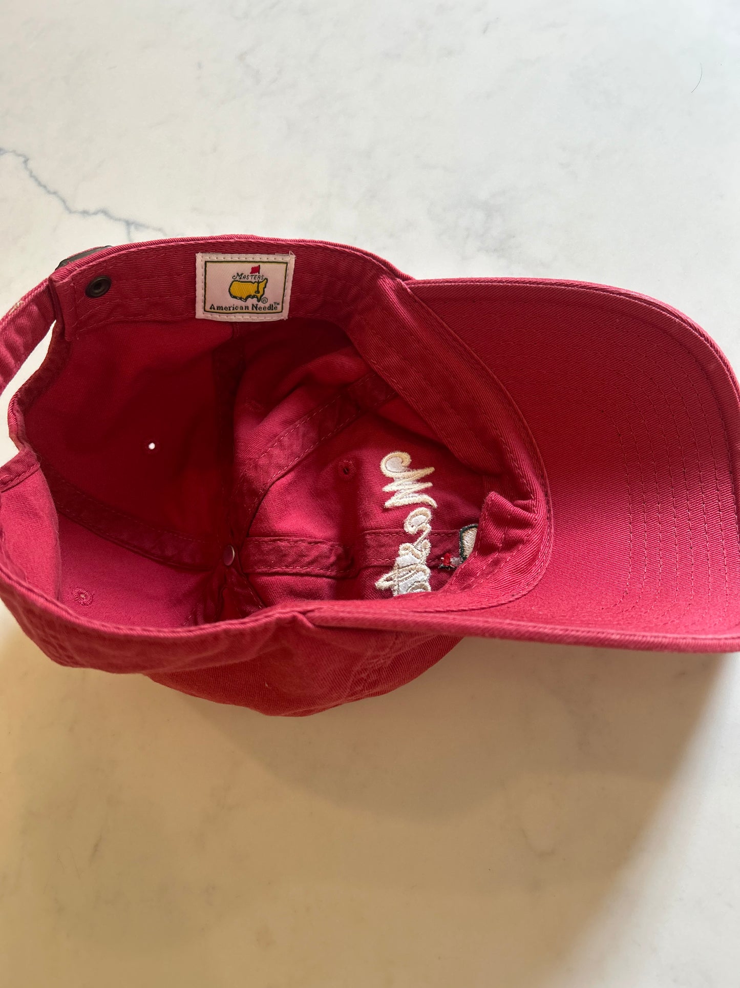 Ladies Red Masters 1934 Augusta National Golf Club Hat Cap