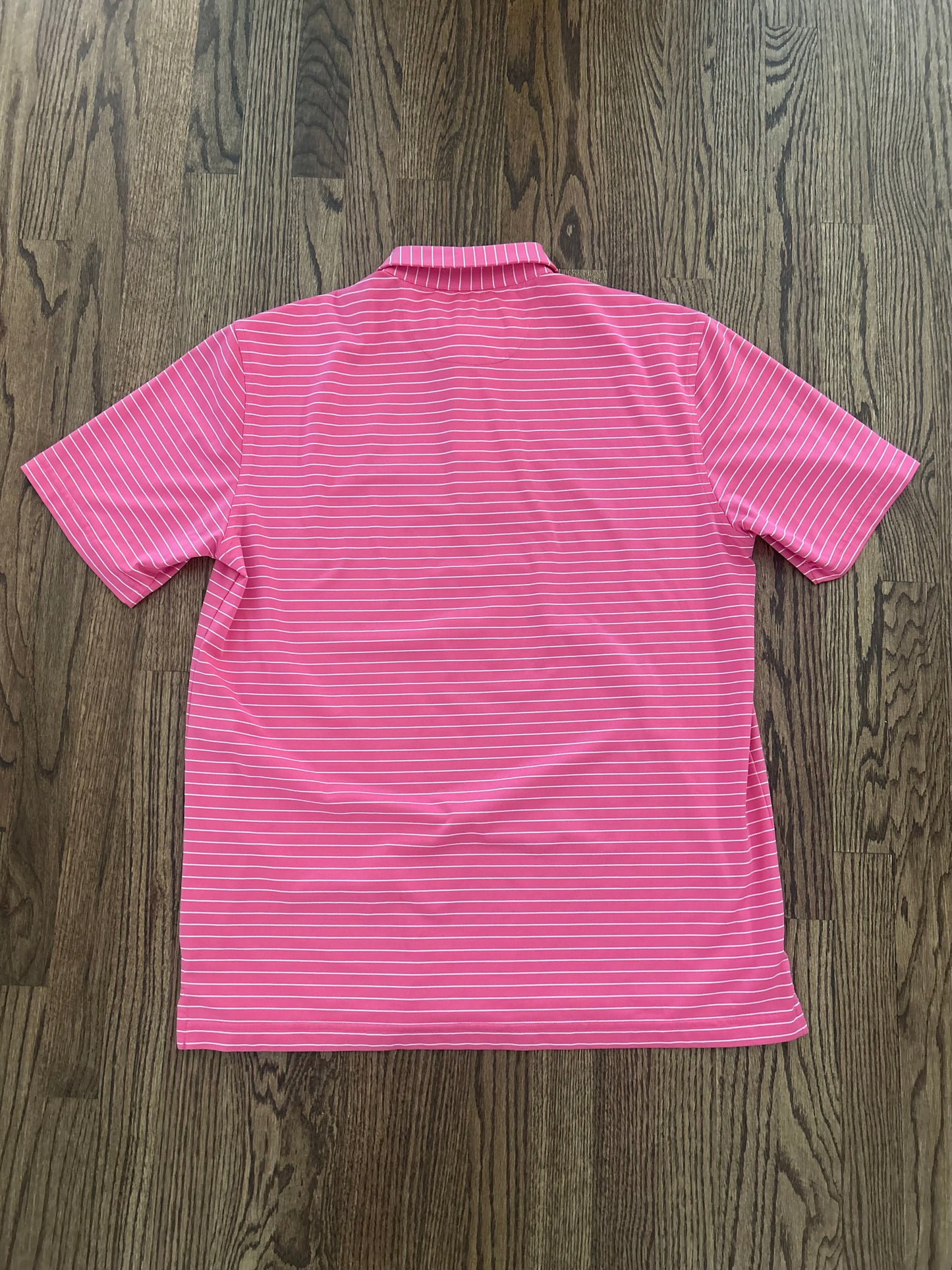 Men’s Large Masters Tech Pink Polo
