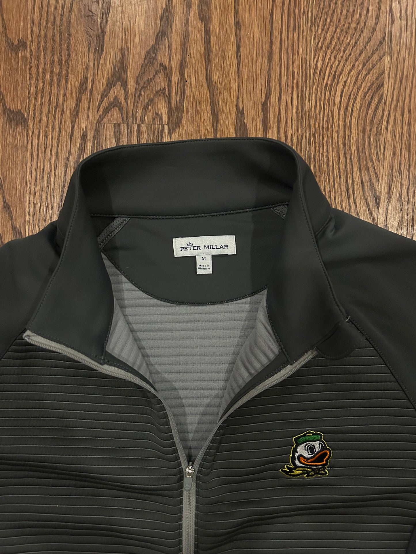 Men’s Medium Peter Millar Oregon Ducks Full Zip Jacket