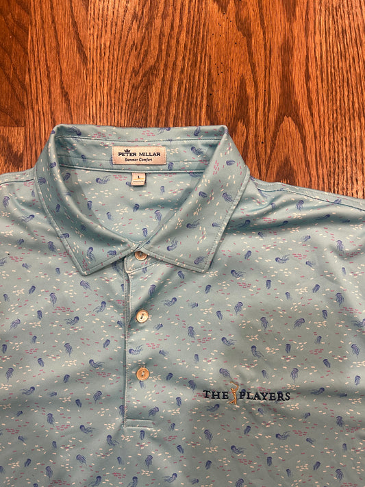 Men’s Large Peter Millar The Players Championship Graphic Polo