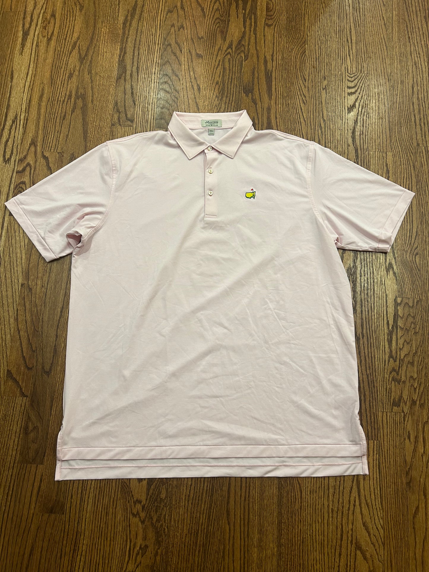 Men’s XXL Masters Peter Millar Light Pink Polo