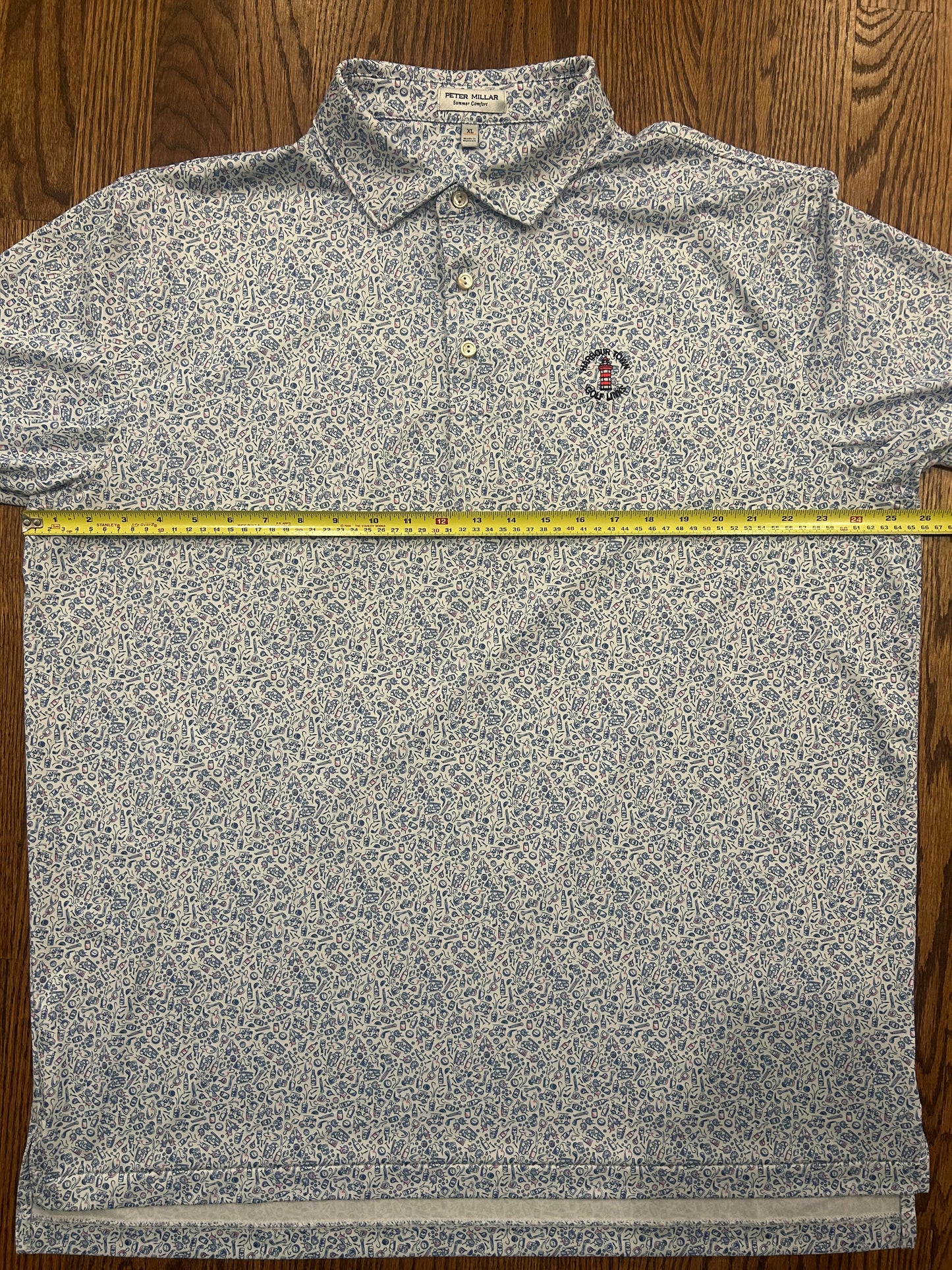 Men’s XL Peter Millar Harbour Town Golf Links Performance Polo