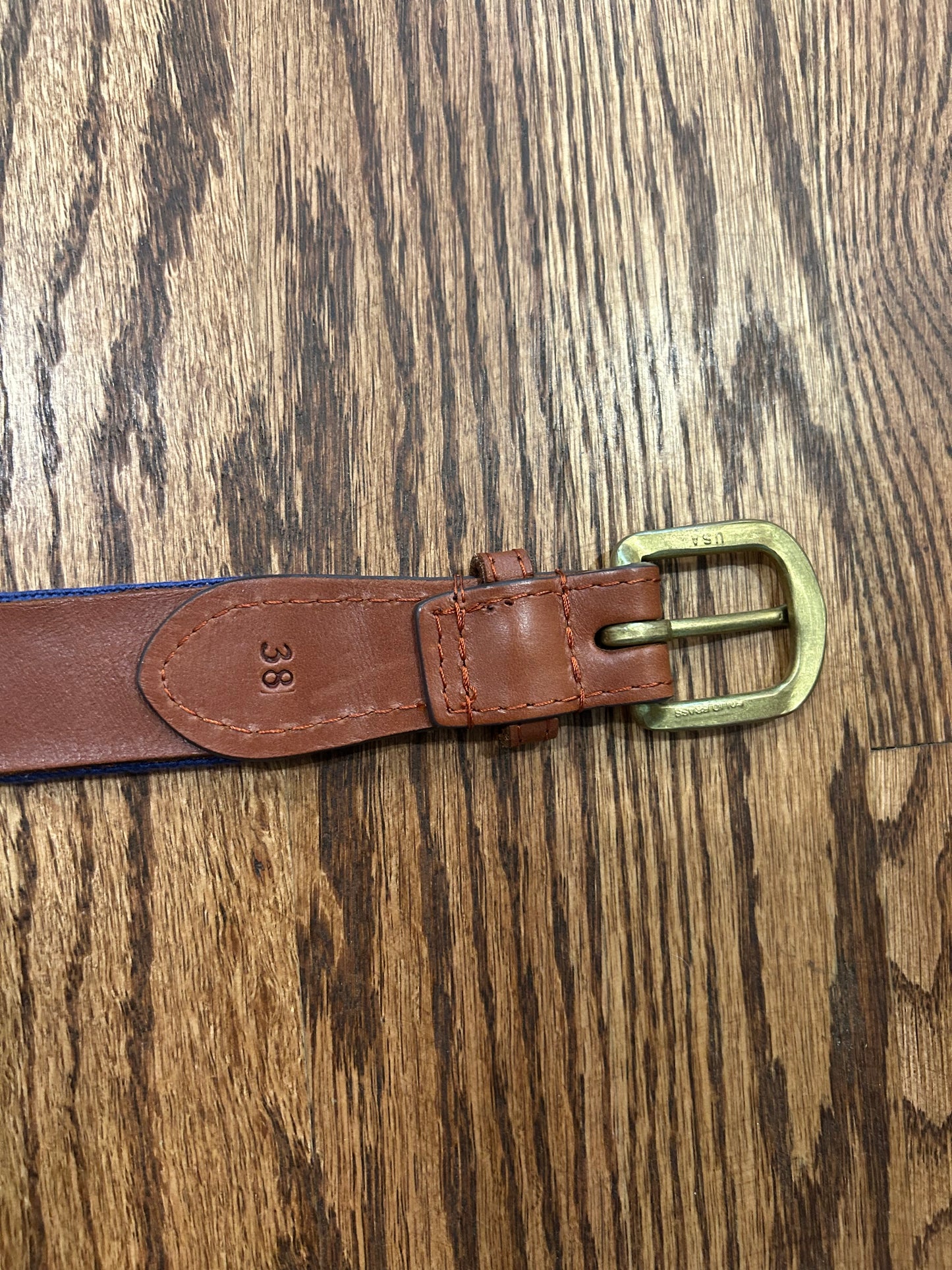 Men’s Size 38 Smathers & Branson Graphic Golf Belt
