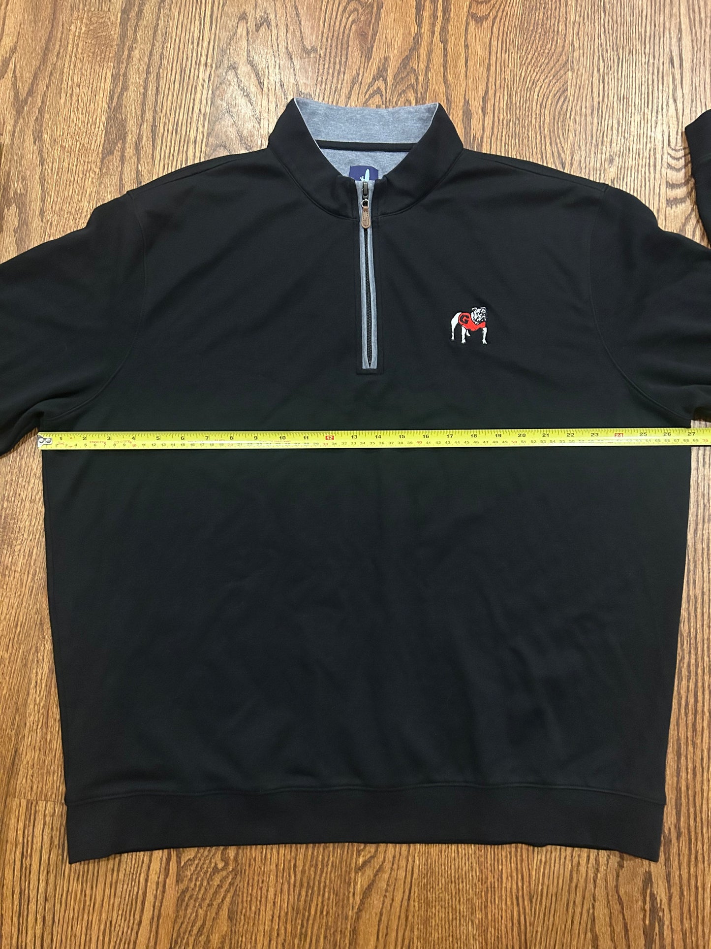 Men’s 2XL Johnnie O UGA Georgia Bulldogs Quarter Zip