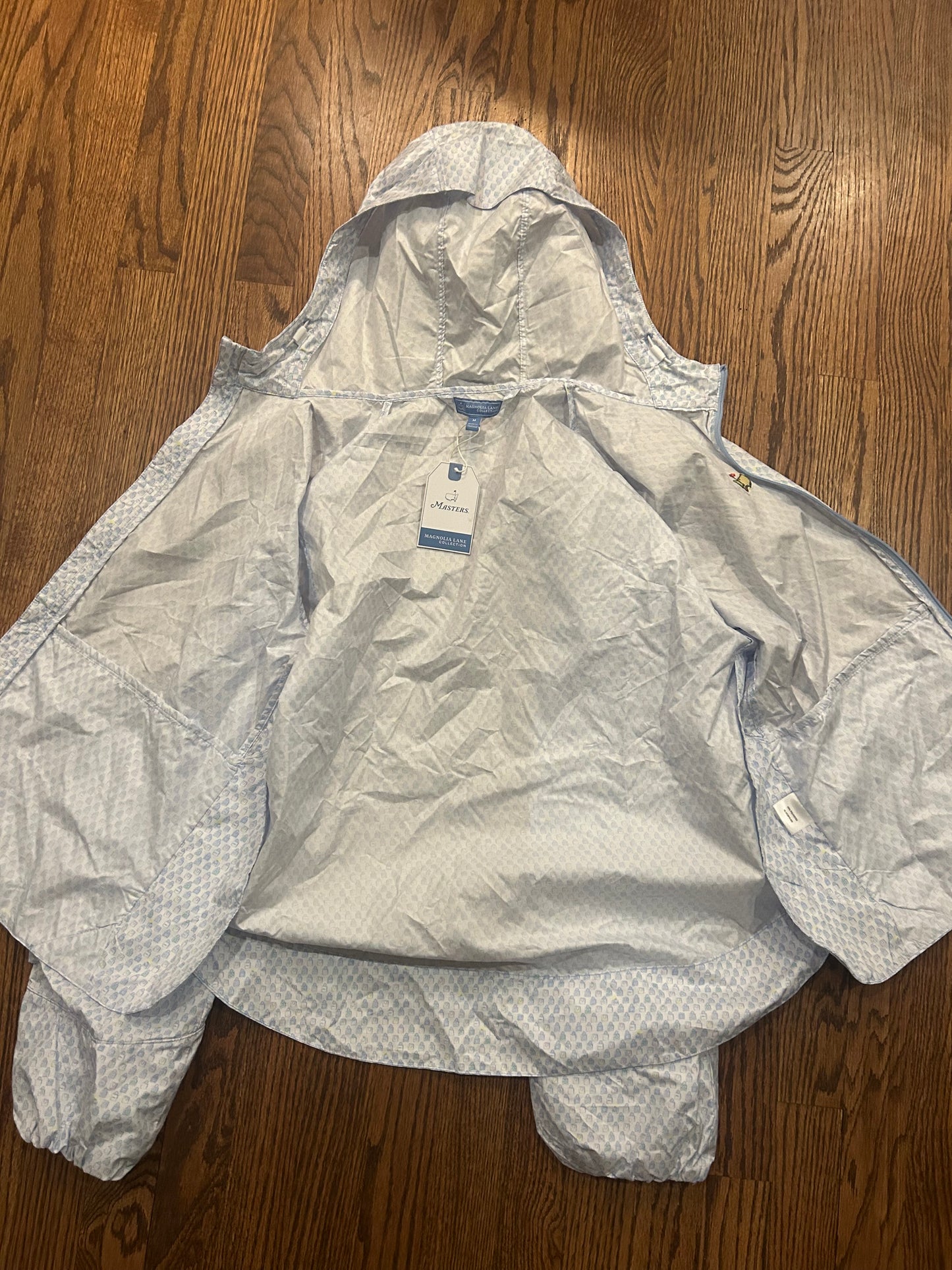 Women’s Medium Masters Magnolia Lane Full Zip Rain Jacket