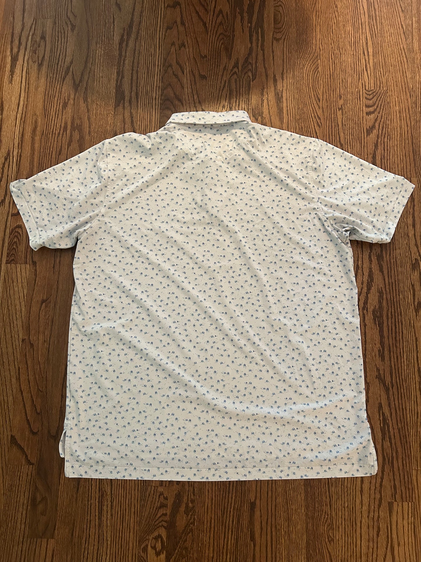 Men’s XL Peter Millar Golf Carts Polo