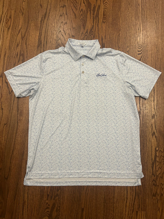 Men’s XL Peter Millar Sea Island St Simons Georgia Performance Golf Polo