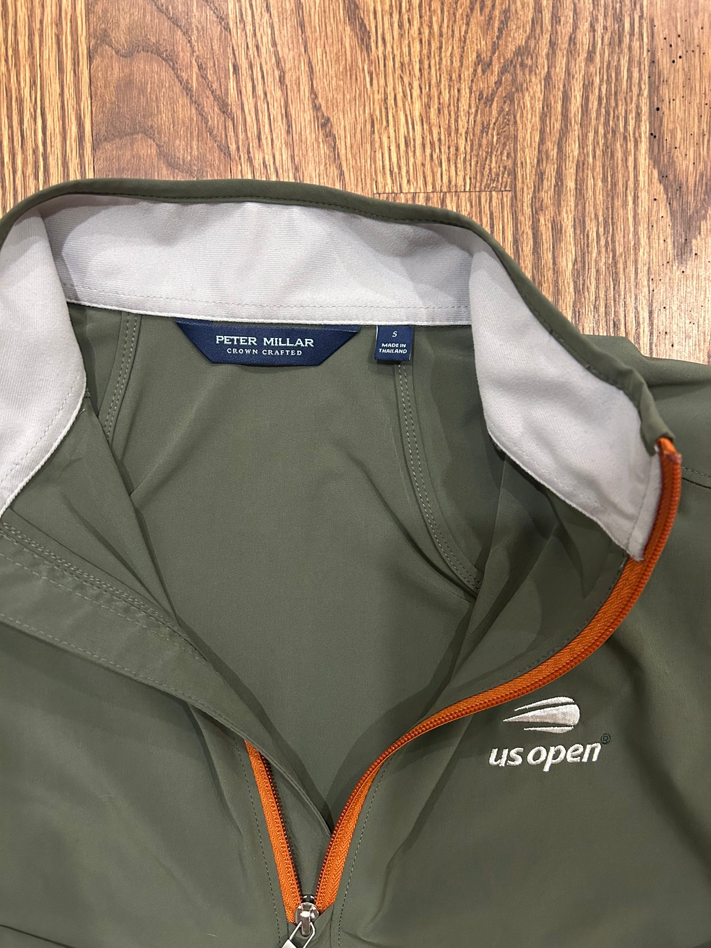 Men’s Small Peter Millar US Open Waterproof Quarter Zip