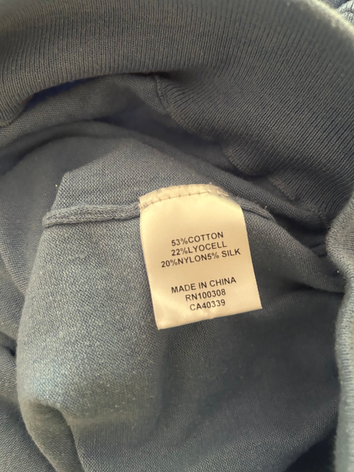 Men’s XL Masters Peter Millar Quarter Zip Sweater