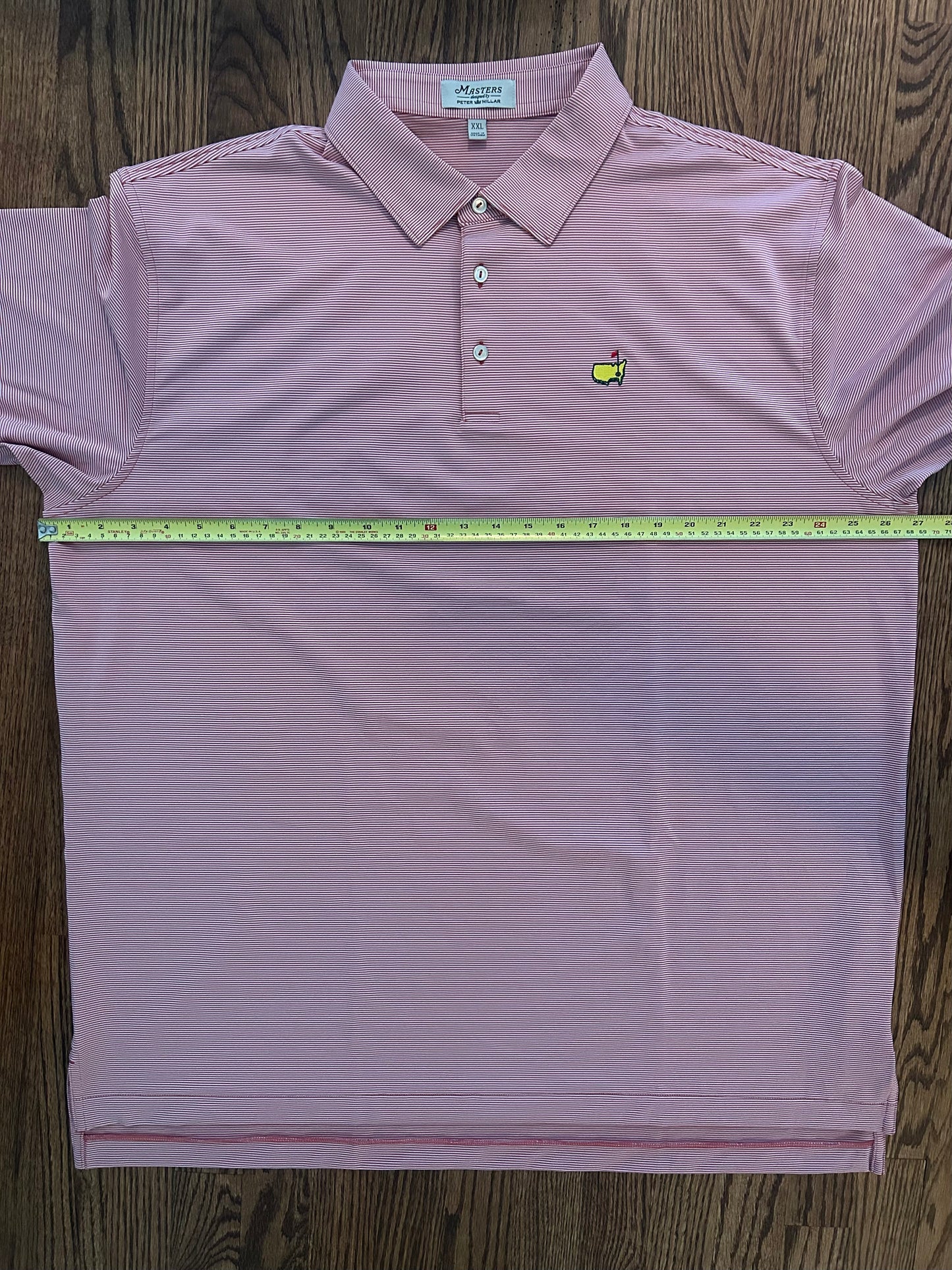 Men’s 2XL Masters Peter Millar Pink Polo