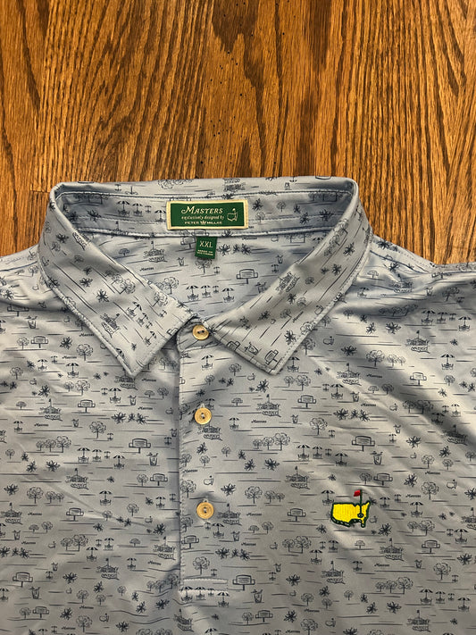 Men’s XXL Masters Peter Millar Graphic Polo