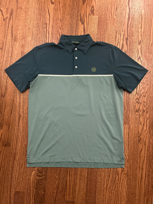 Men’s Large Masters 1934 Green Berckmans Golf Polo