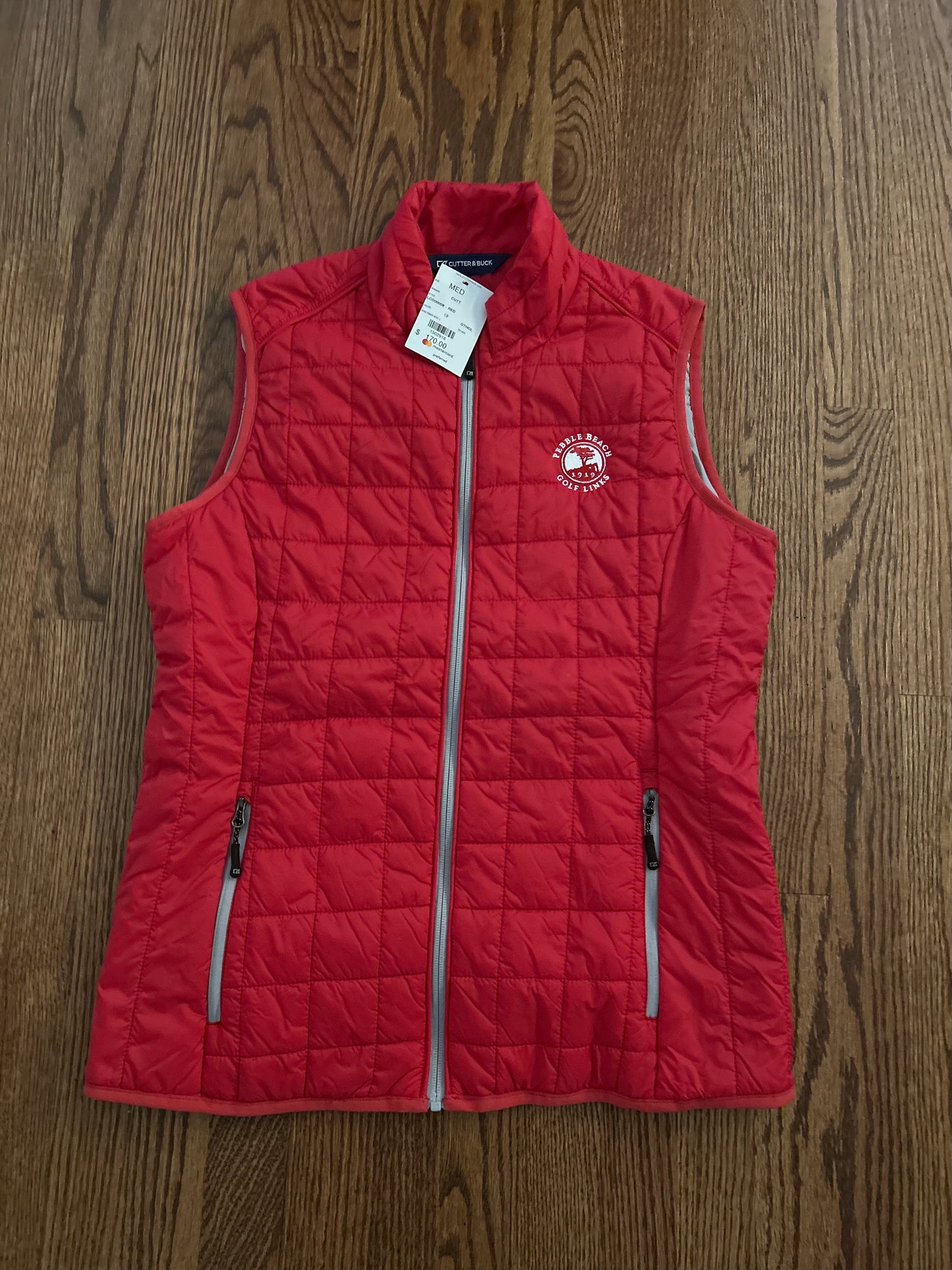 Women’s Medium Cutter & Buck Pebble Beach Vest
