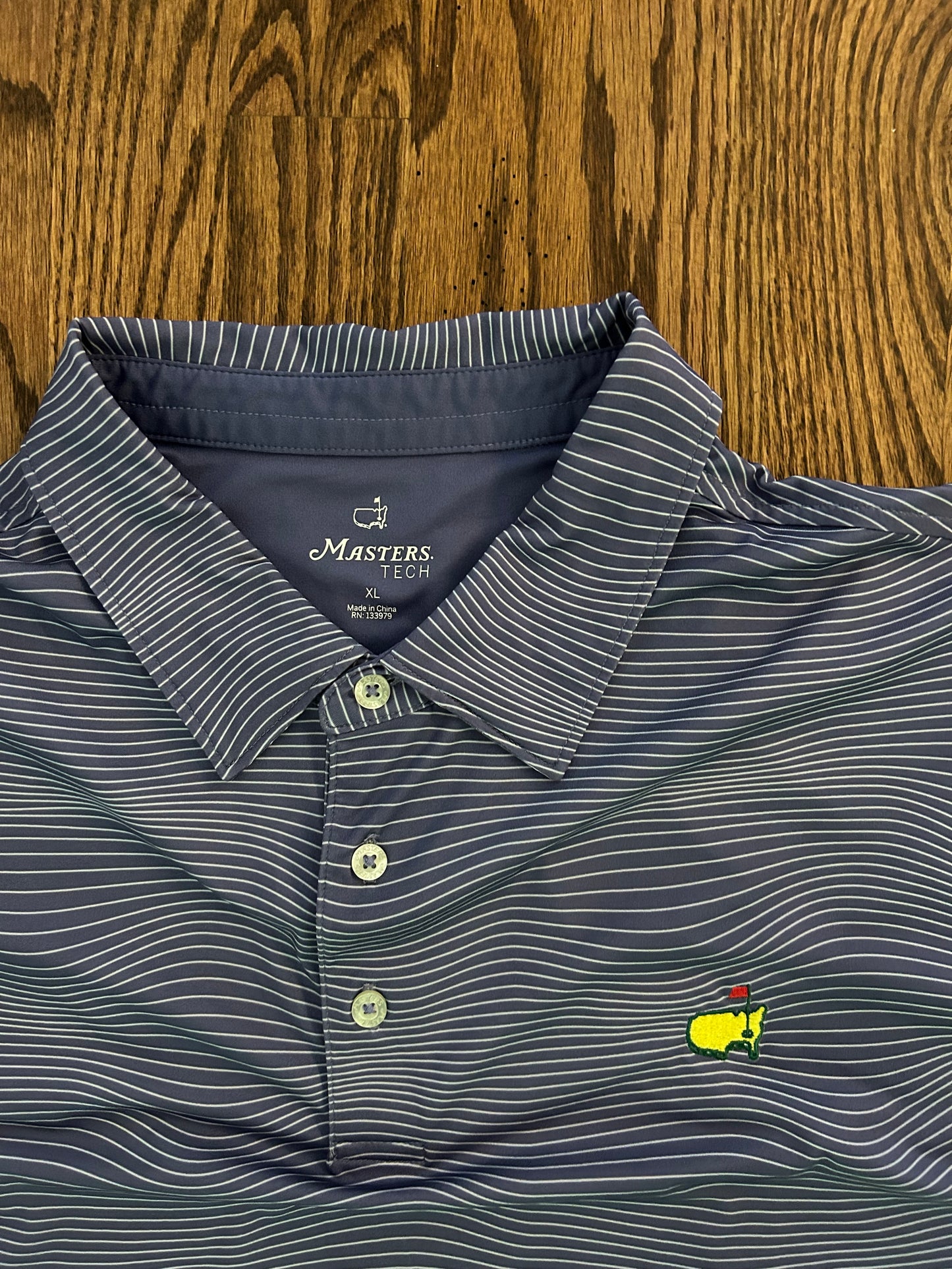 XL Purple Masters Tech Polo