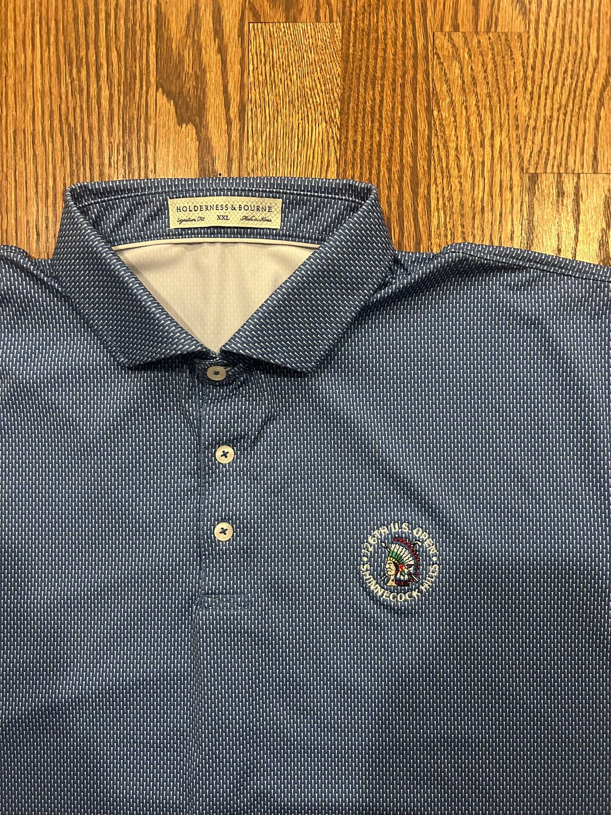 Holderness & Bourne 126th US Open Shinnecock Hills Golf Polo Mens 2XL PGA