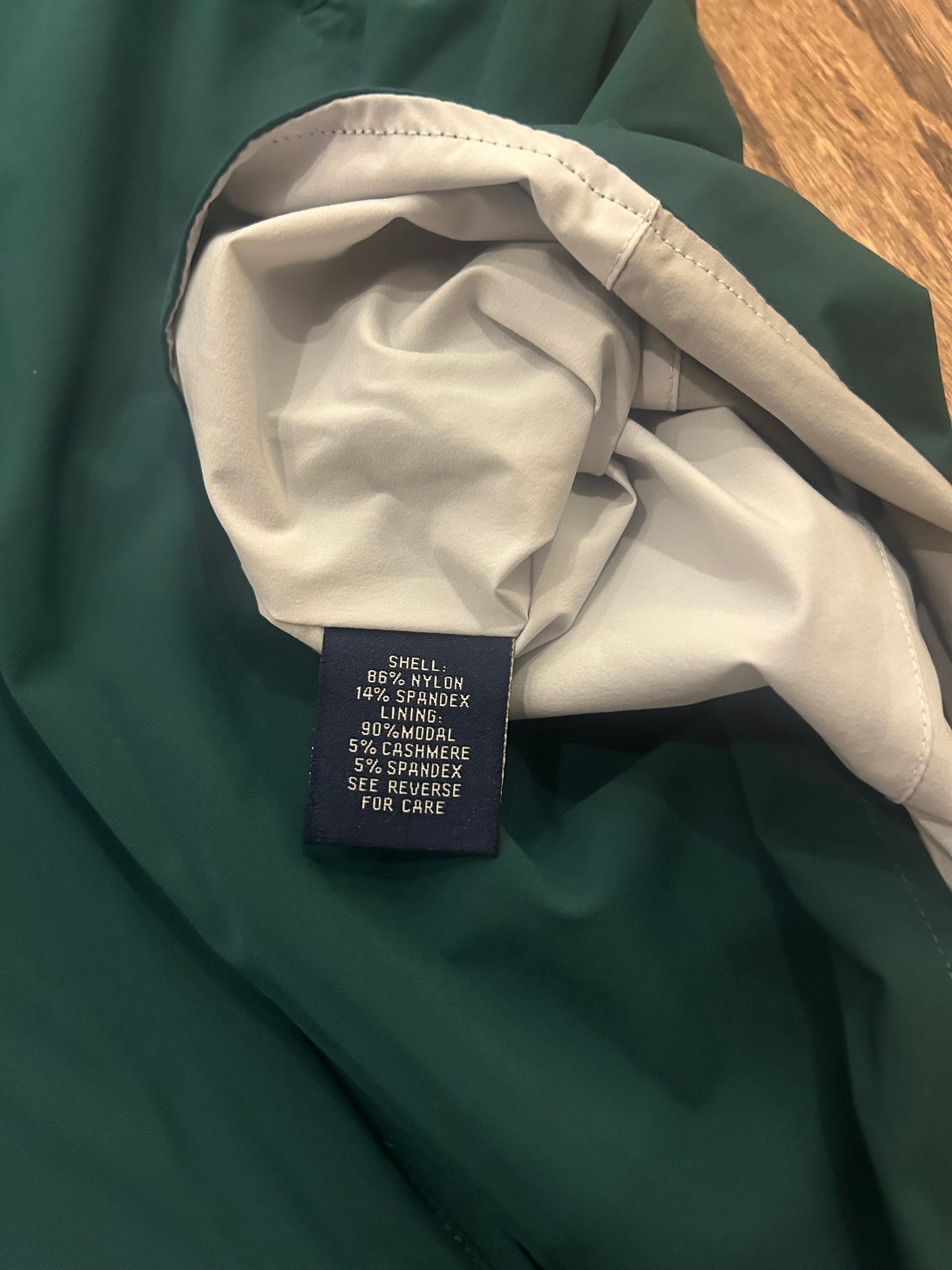 Men’s XL Masters Clubhouse Collection Cashmere Blend Vest