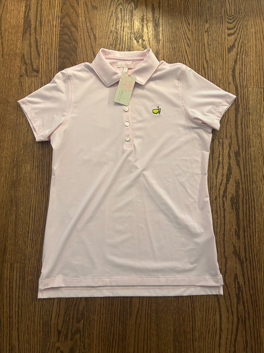 Women’s Medium Masters Peter Millar Pink Polo