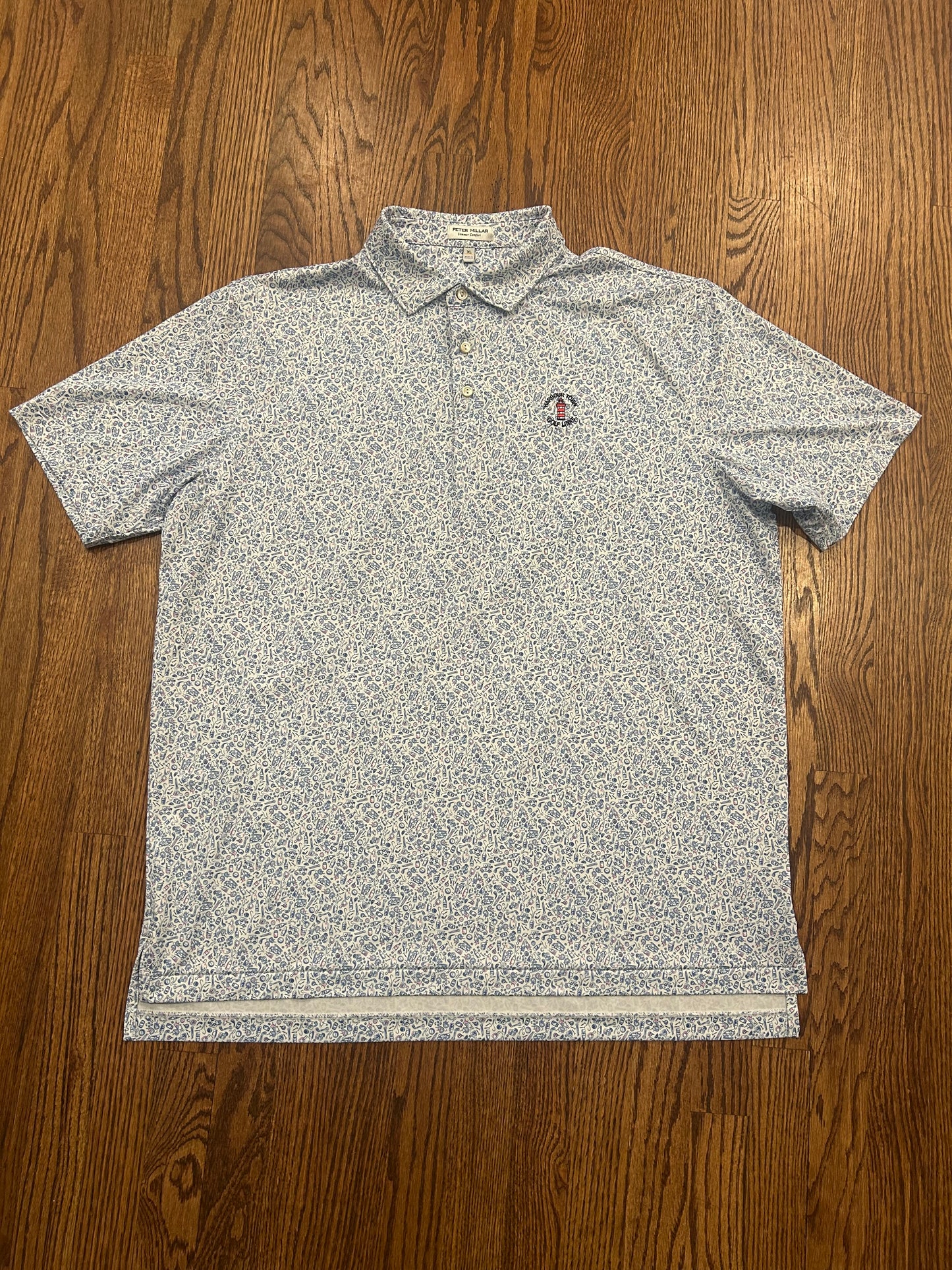 Men’s XL Peter Millar Harbour Town Golf Links Performance Polo