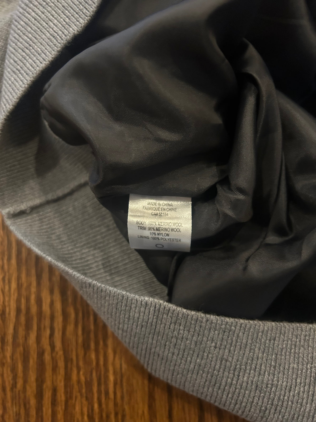 Fairway & Greene Masters Gray Quarter Zip Pullover Large Augusta National Golf