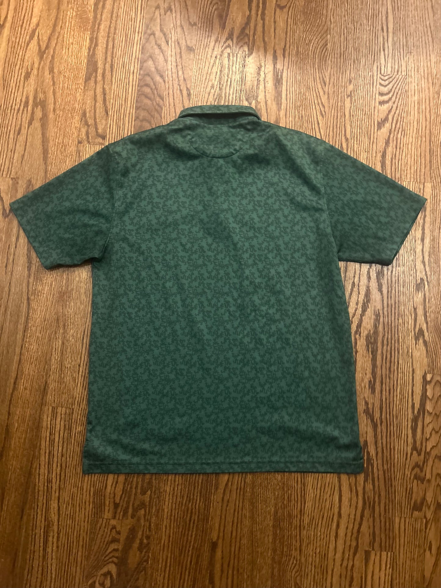 Men’s Medium Horn Legend Baylor Bears Green University Bamboo Comfort Performance Polo