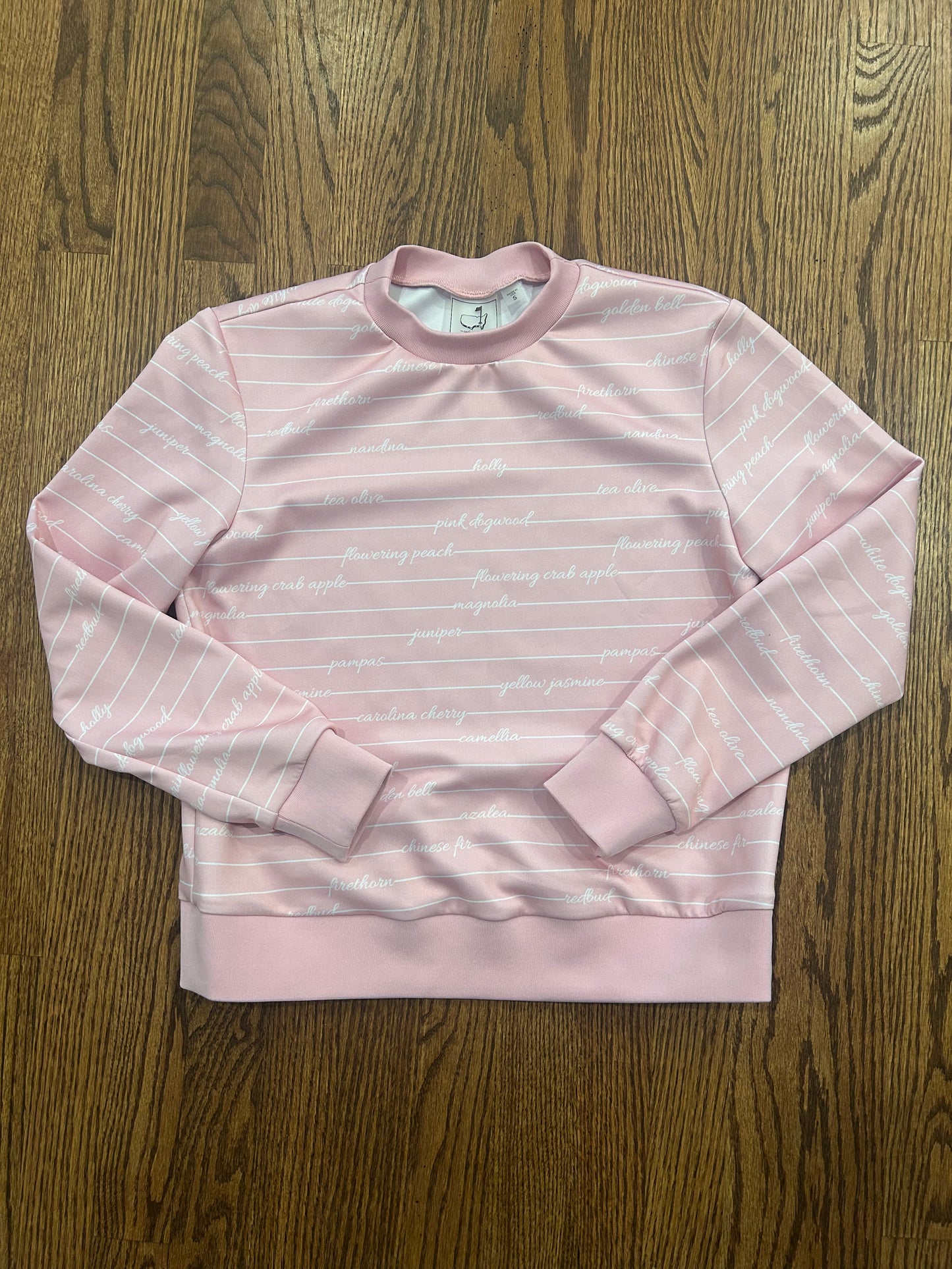 Women’s Small Foray Masters Pink Crewneck Pullover Sweatshirt