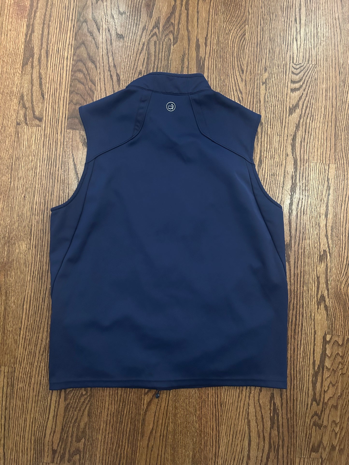 Men’s Medium Masters Peter Millar Navy Blue Full Zip Vest