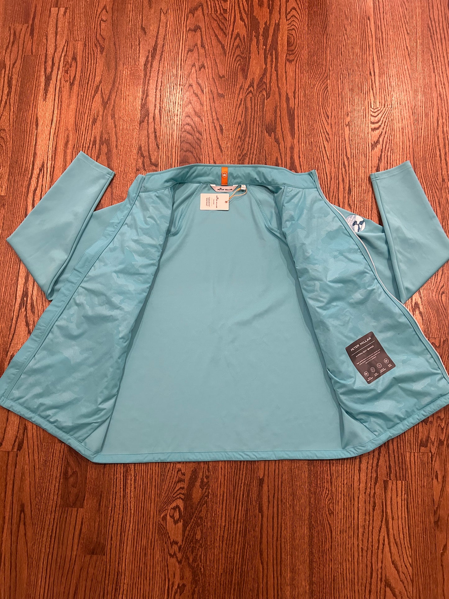 Men’s XL Peter Millar Pebble Beach Hyperlight Merge Full Zip Jacket