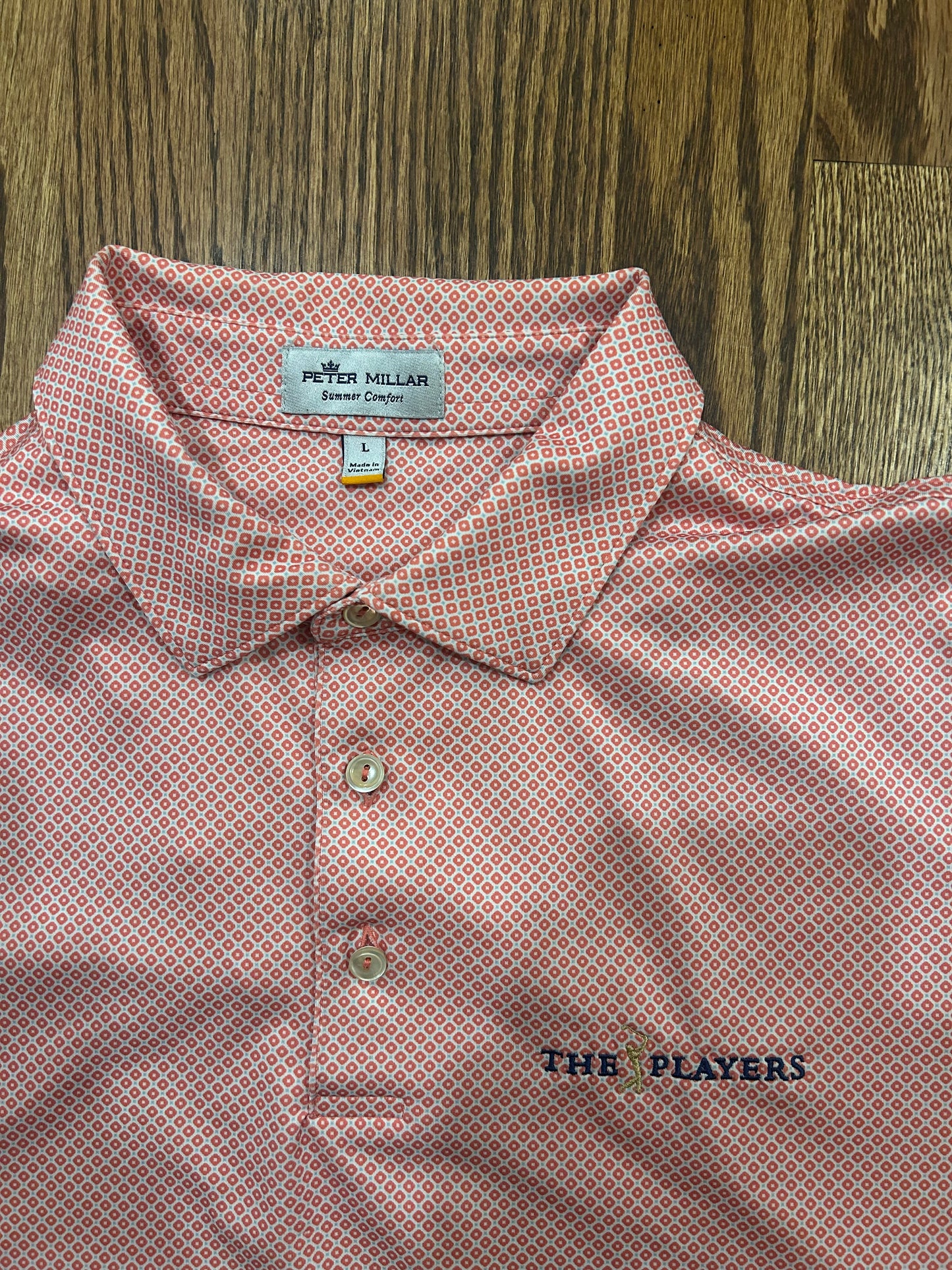 Men’s Large Peter Millar The Players Championship Polo