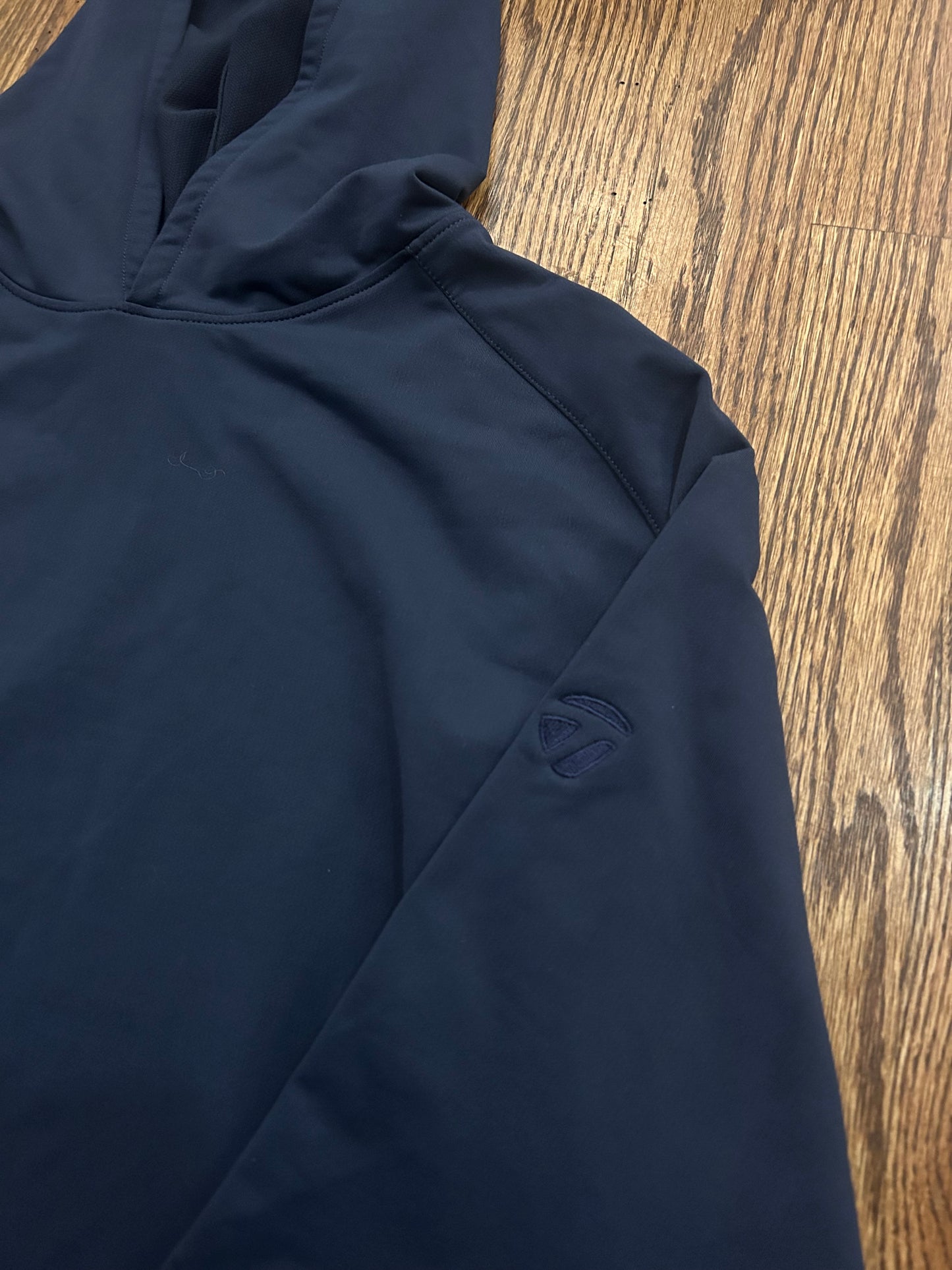 Men’s Large Peter Millar x TaylorMade Performance Golf Hoodie Navy Blue