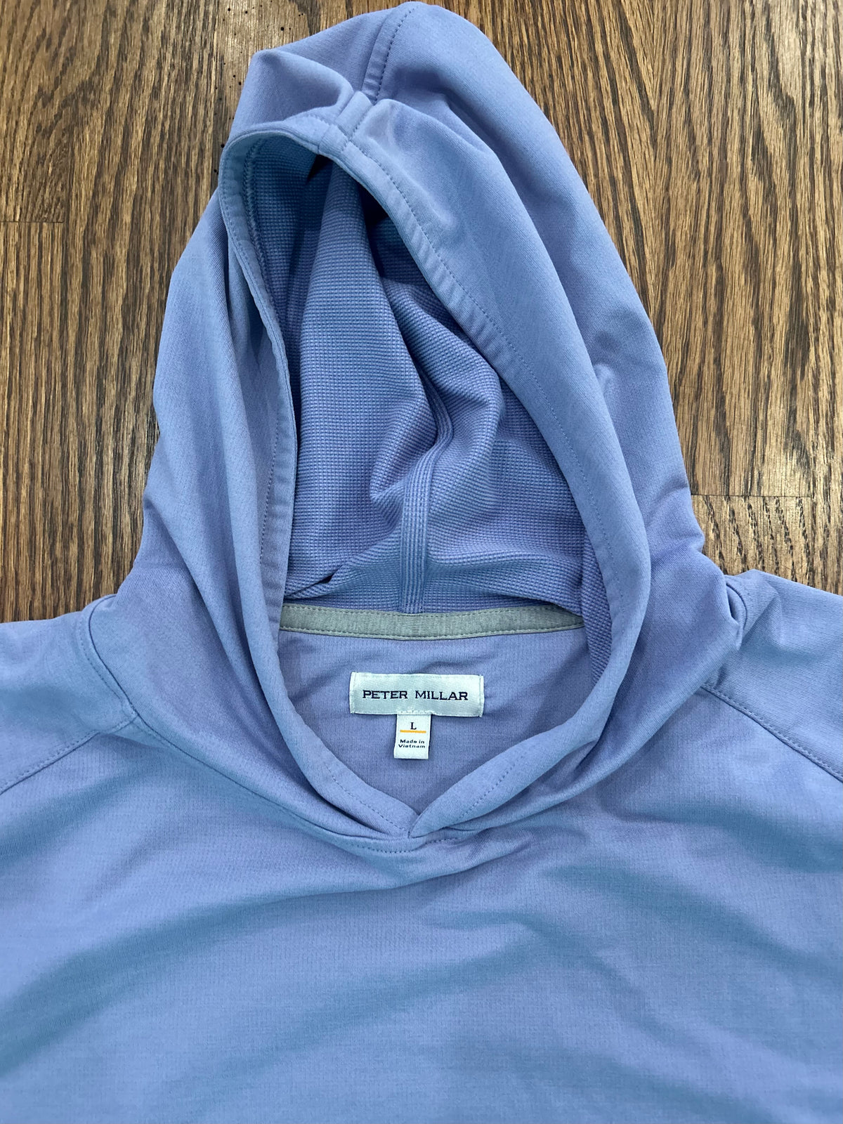 Men’s Large Peter Millar TaylorMade Purple Performance Golf Hoodie