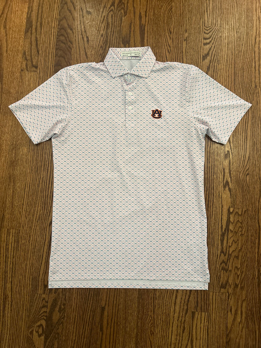 Men’s Medium Holderness & Bourne Auburn Tigers Performance Polo