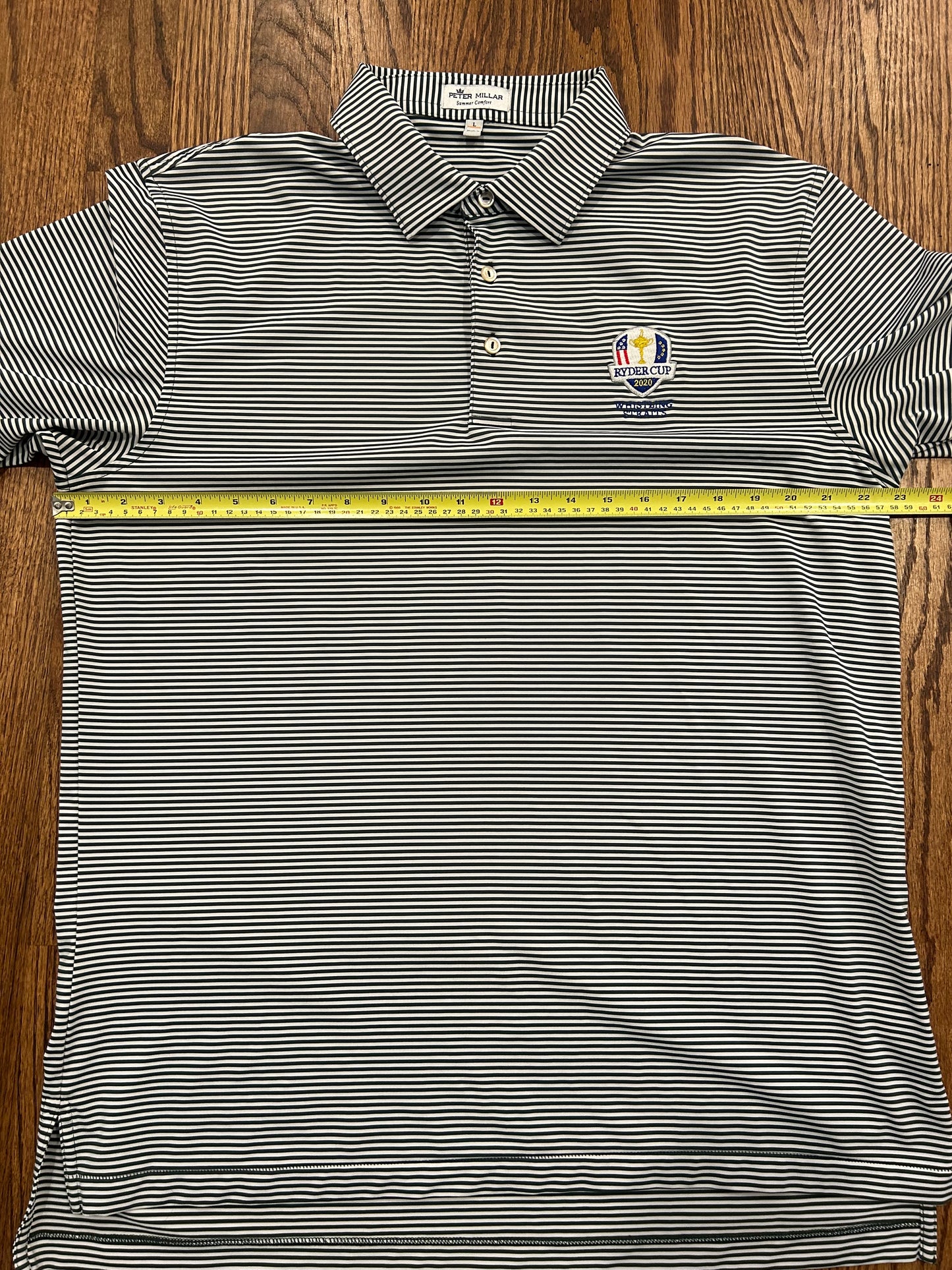 Men’s Large Peter Millar Ryder Cup Polo Whistling Straits 2020