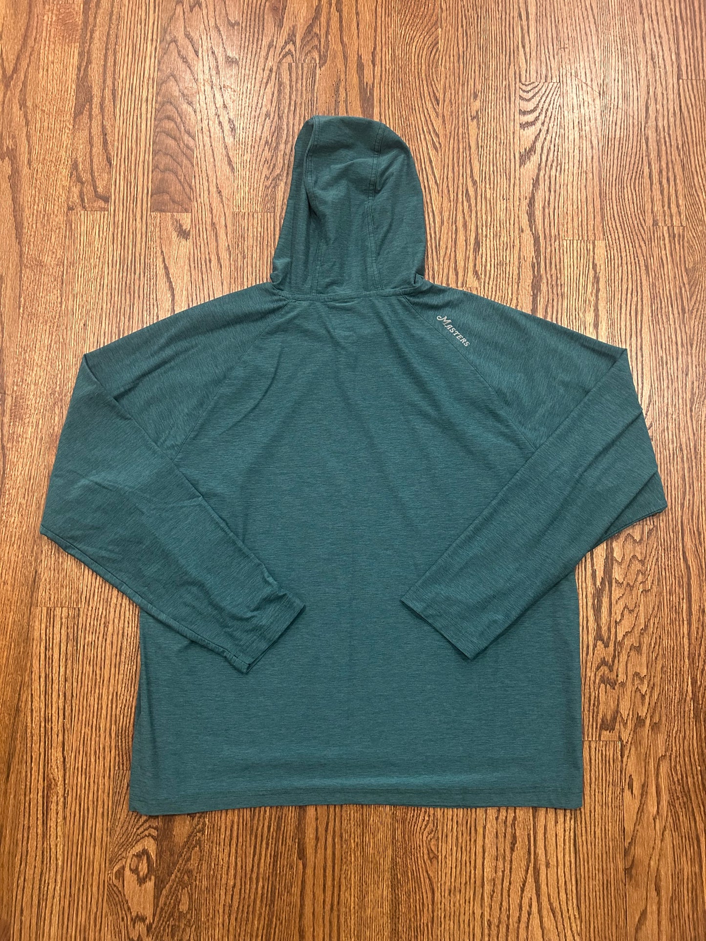 Men’s Large Masters Tech Green Pine Performance Golf Hoodie Augusta National