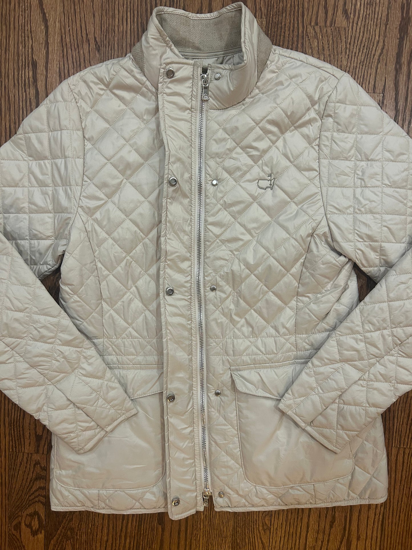 Women’s Small Masters Peter Millar Quilted Puffer Full Zip Jacket