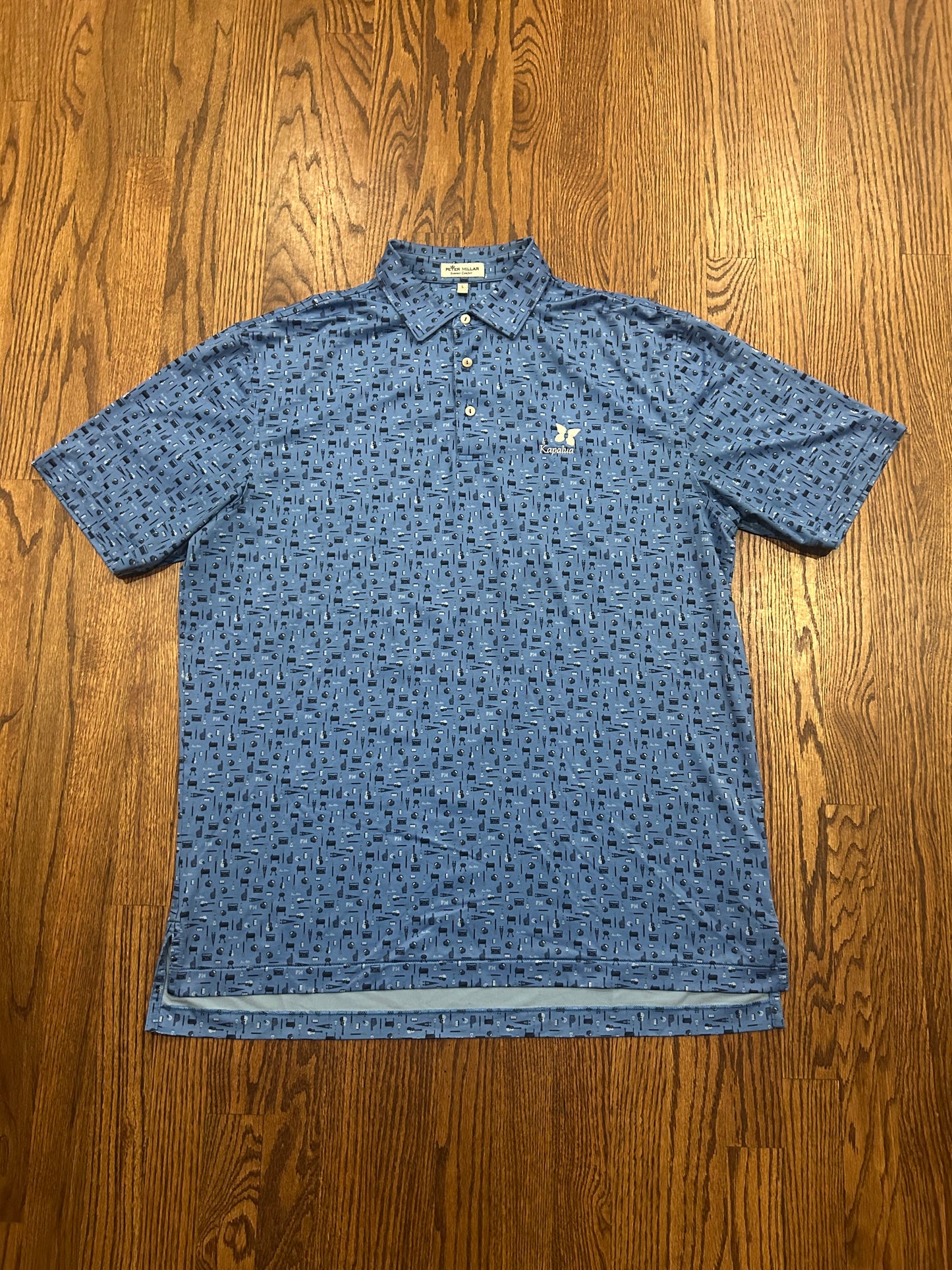 Men’s Large Peter Millar Kapalua Performance Golf Polo
