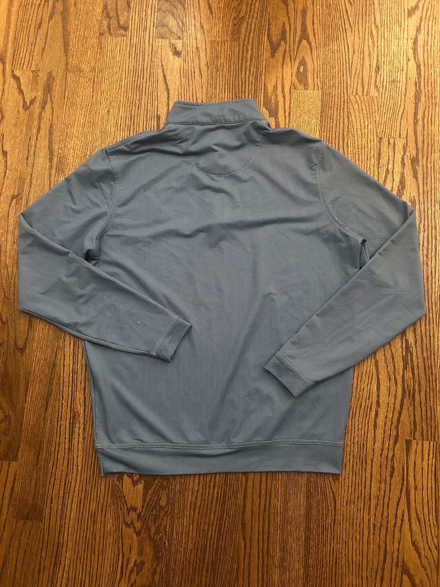Men’s Small Masters Peter Millar Blue Quarter Zip Augusta National
