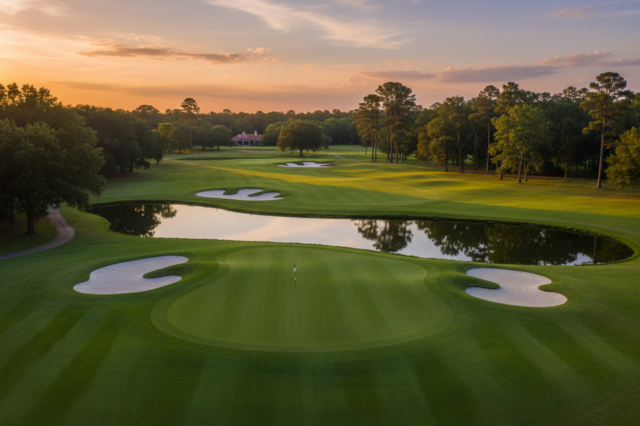 Beautiful Golf Course Scenery